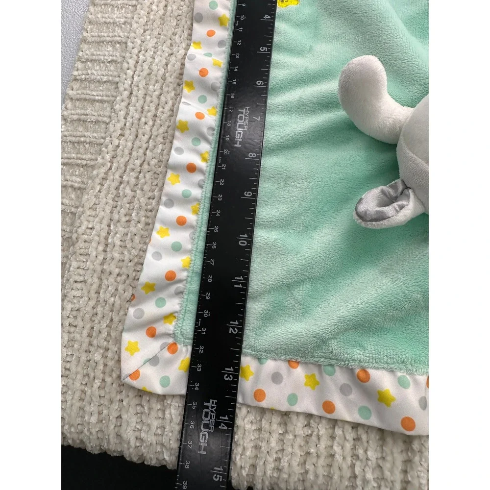 Garanimals Little Lamb Baby Security Blanket Mint Green Satin‎ Lovey Easter